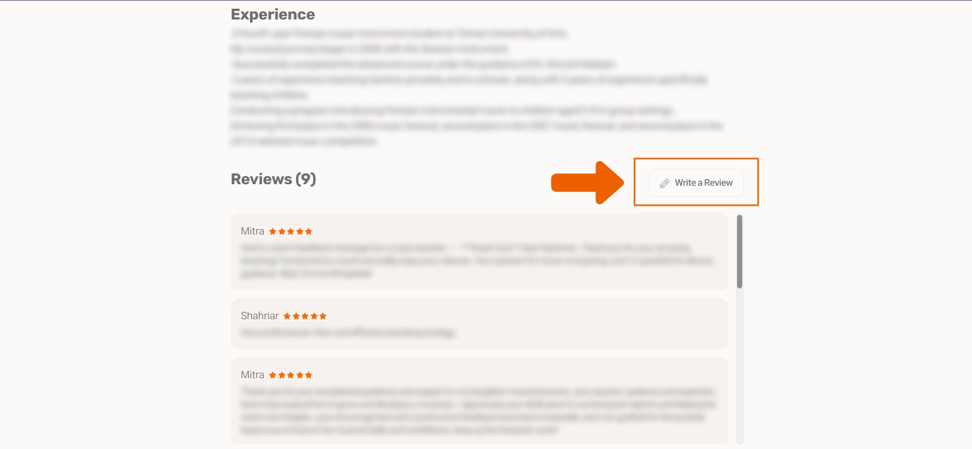 Feedback and Rating System