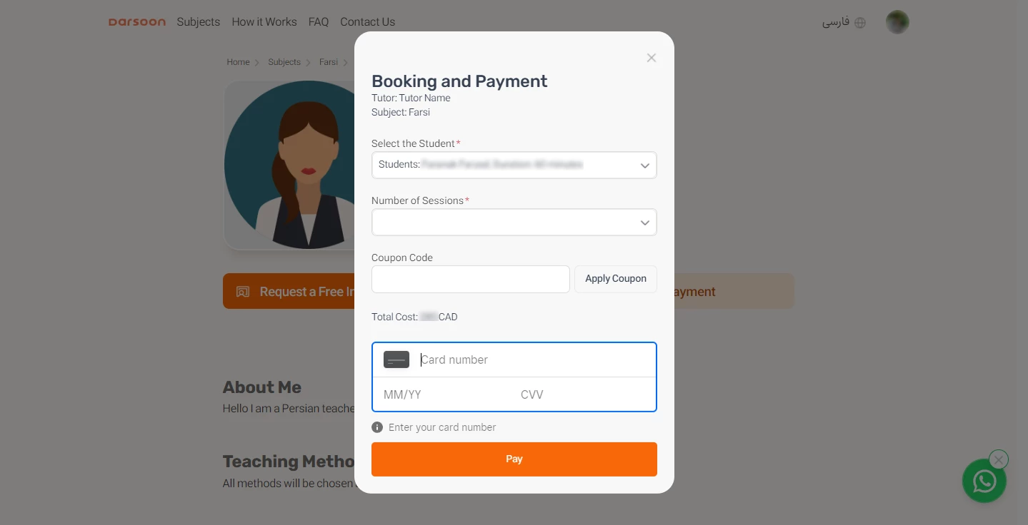 Secure Payment and Course Packages