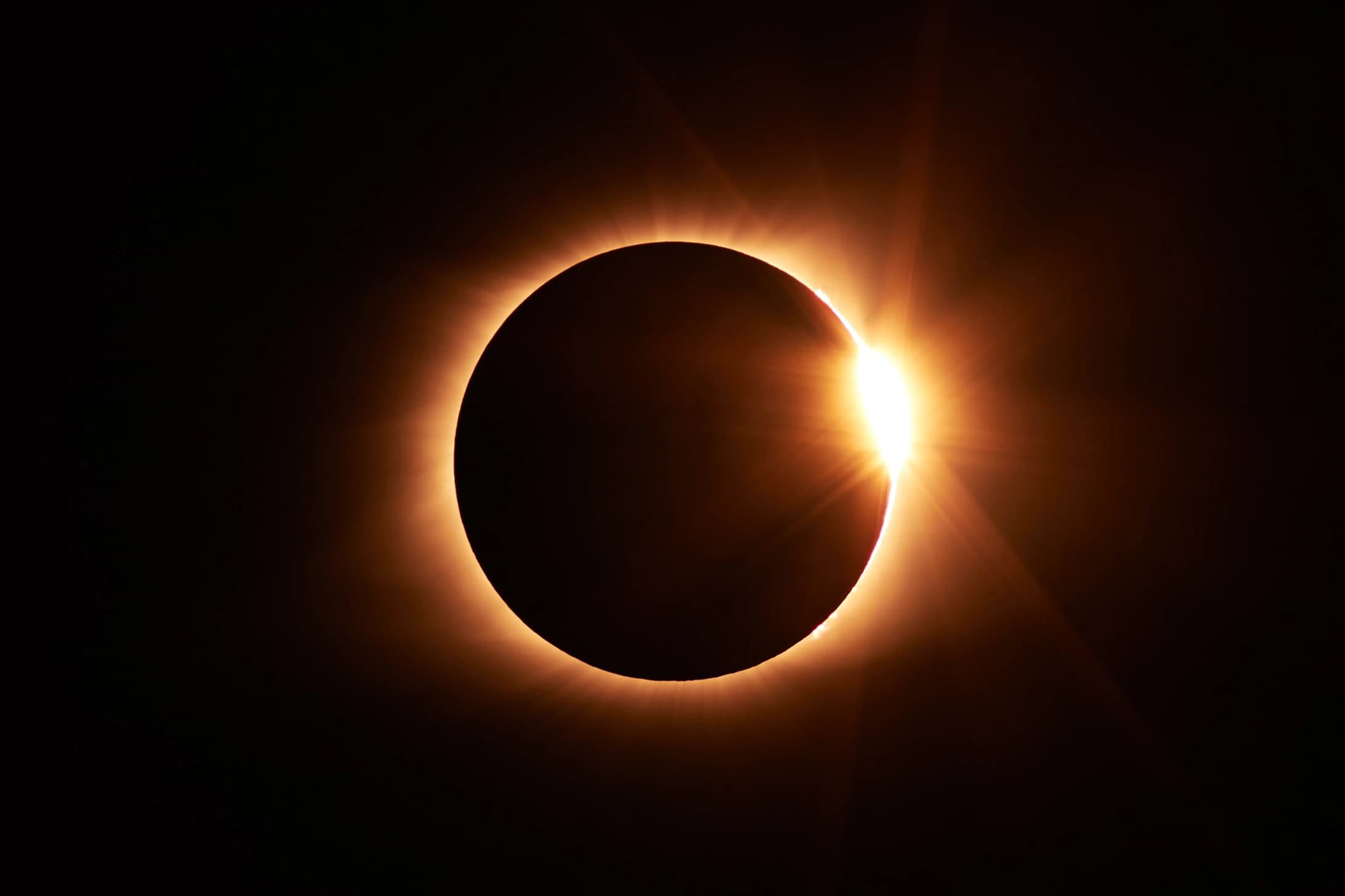 In which areas can the solar eclipse of North America be observed?