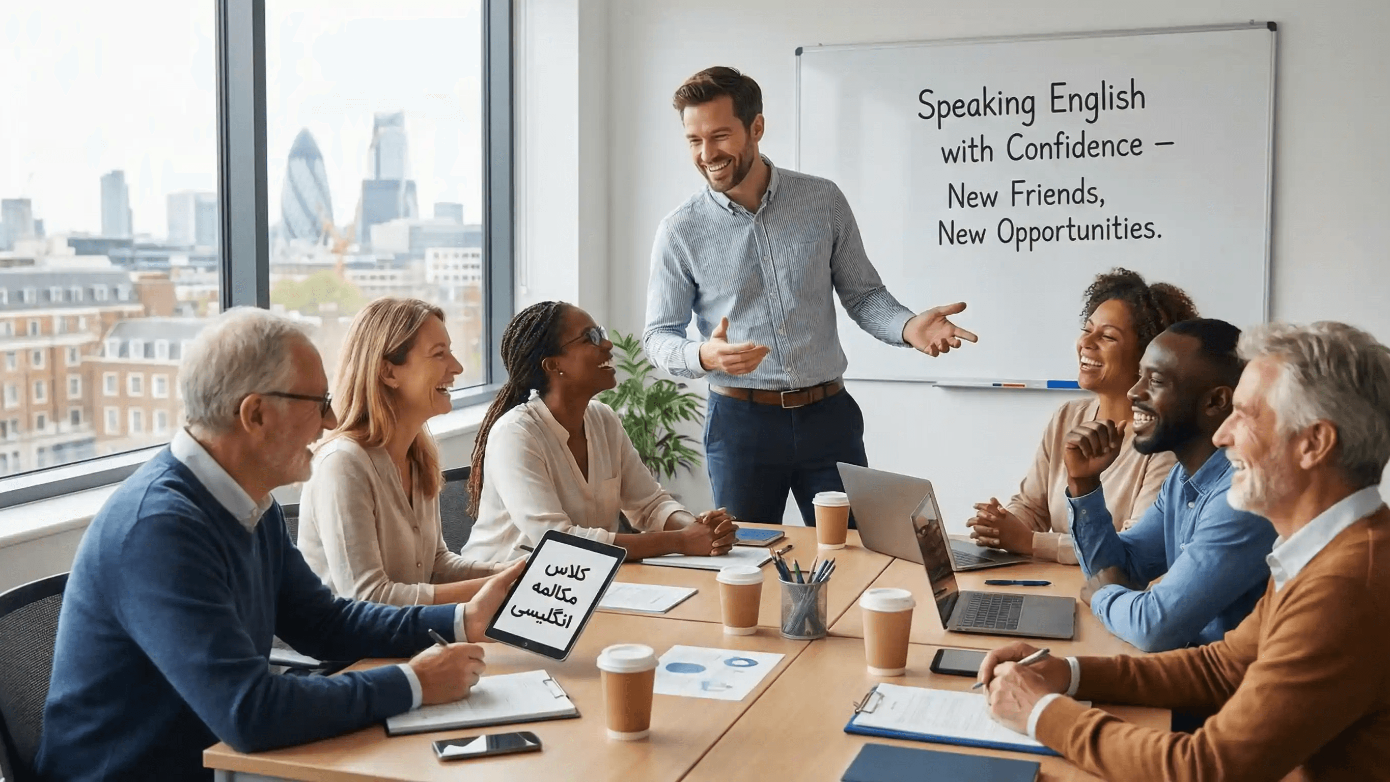 بهترین کلاس مکالمه انگلیسی برای فارسیزبانان