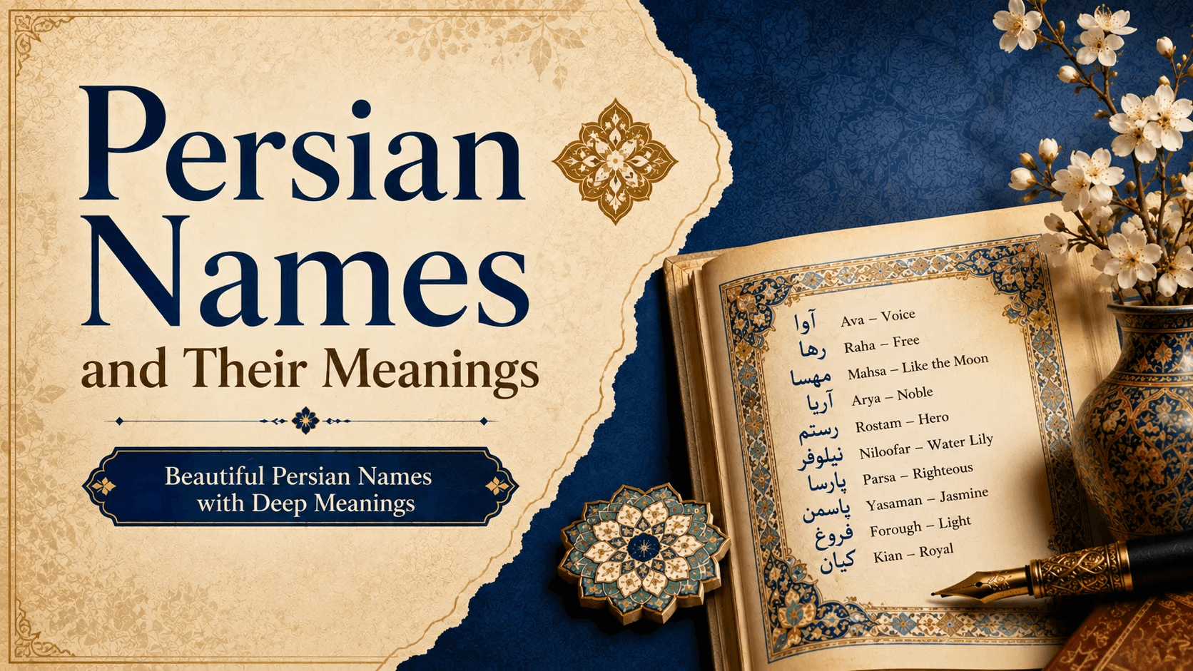 Persian Names and Their Meanings: A Guide to Beautiful Iranian Baby Names with Rich Origins