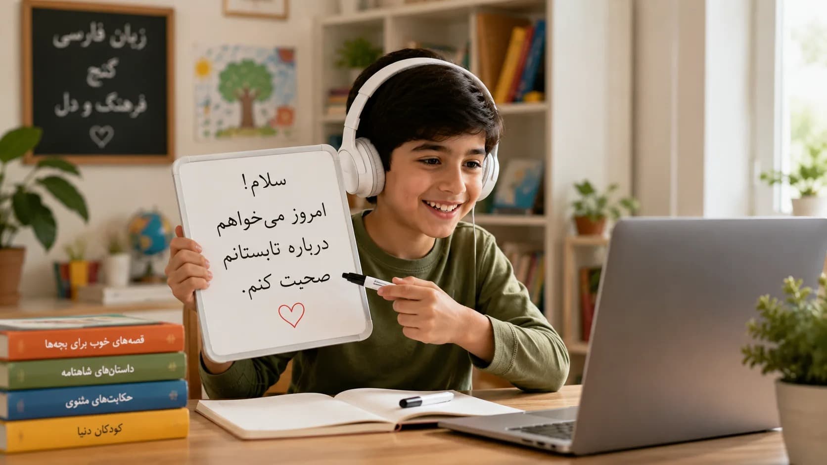 A Summer in Farsi: 5 Effective Strategies to Strengthen Your Child's Language Skills
