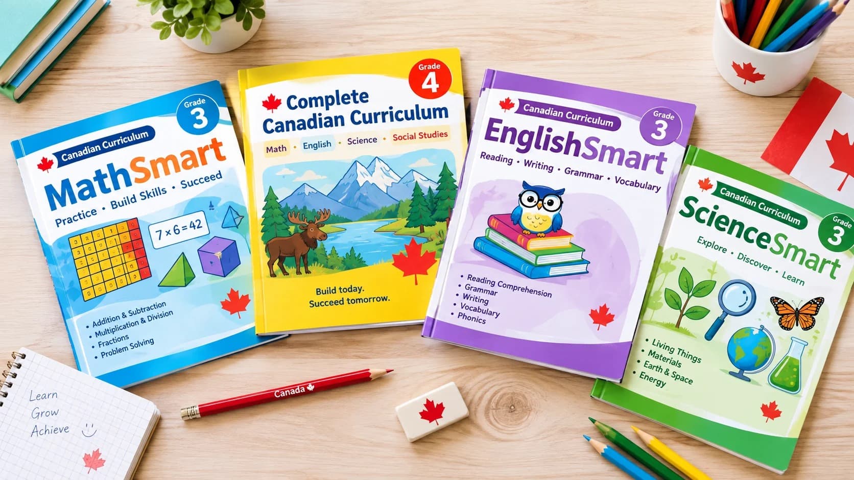 The best workbooks for students in Canada