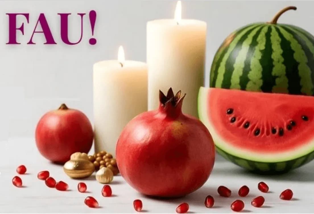 مهمانی شب یلدا ۲۰۲۵ در دانشگاه FAU